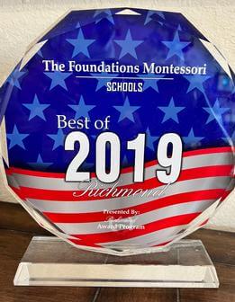 Foundation Montessori 2019 Award